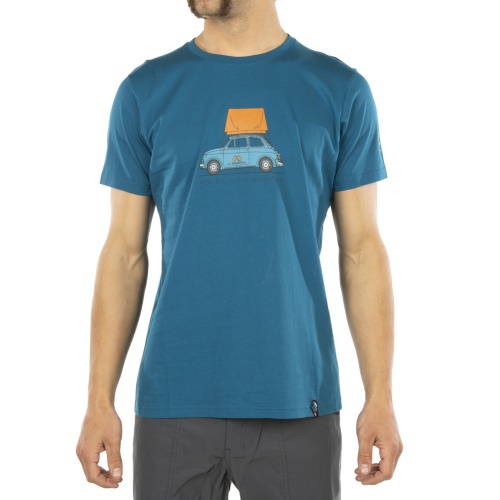 La Sportiva Schweiz Space Blue Cinquecen T-shirt