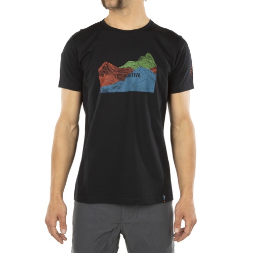Mount-shirt M La Sportiva Schweiz Black