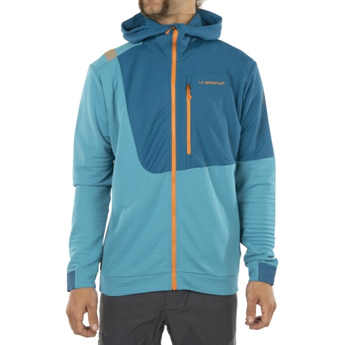 La Sportiva Schweiz Topaz Space Blue Mood Hoody M