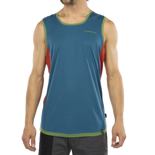 Crimp Tank M La Sportiva Schweiz Space Blue Saffron
