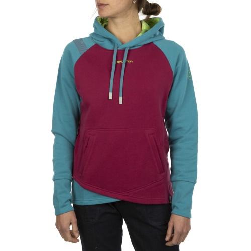 Stoke Hoody W La Sportiva Schweiz Red Plum Topaz