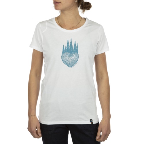 La Sportiva Schweiz White Wild Heart-shirt W