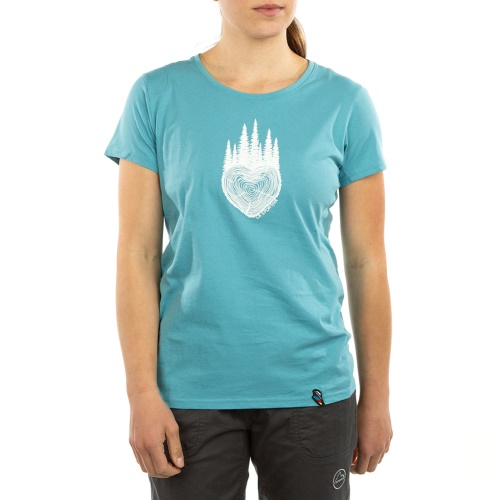 Wild Heart-shirt W Pacific Blue La Sportiva Schweiz
