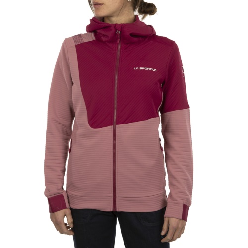La Sportiva Schweiz Blush Red Plum Mood Hoody W