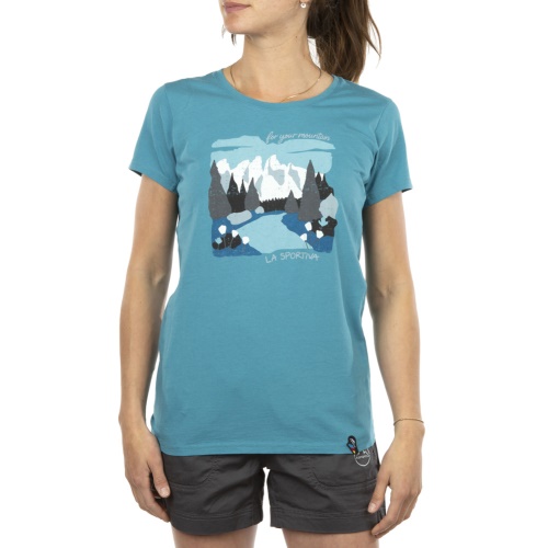 Valley T-shirt W La Sportiva Schweiz Topaz