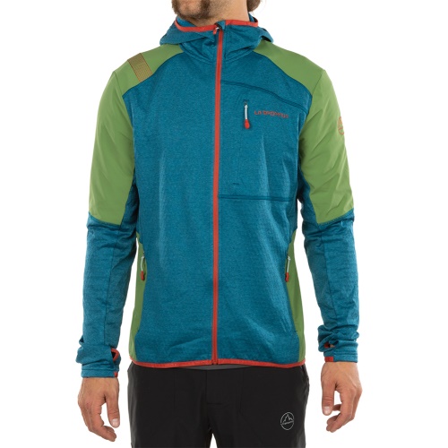La Sportiva Schweiz Space Blue Kohlexistenz Hoody M
