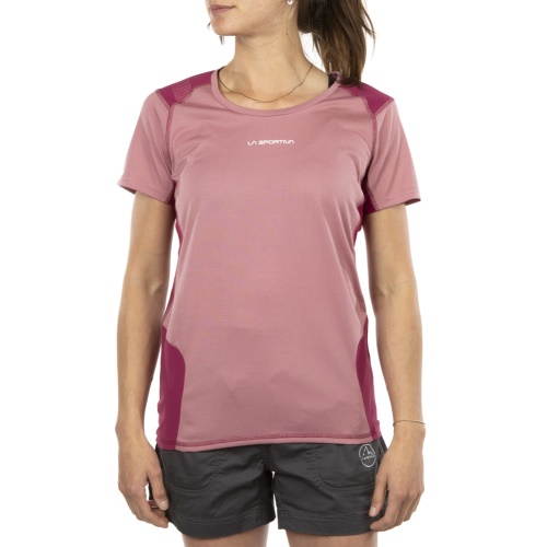 La Sportiva Schweiz Blush Red Plum Compass T-shirt W