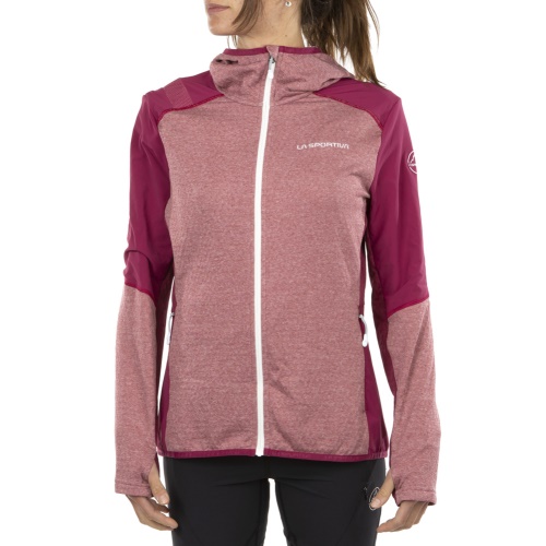 La Sportiva Schweiz Blush Red Plum Existence Hoody W